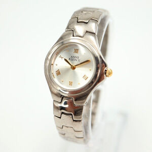 Anne Klein II Womens Watch 25mm Dial Two Tone 5.75" Bracelet 10/5247 New Battery